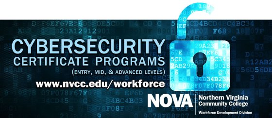 Cybersecurity certificate programs at NOVA