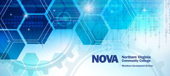 Northern Virginia Community College STEM-focused banner for events and online flyers