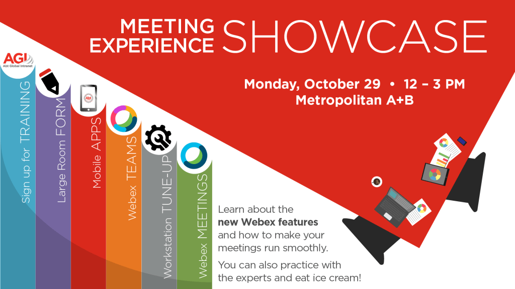 1920x1080 digital flyer for the Meeting Experience Showcase
